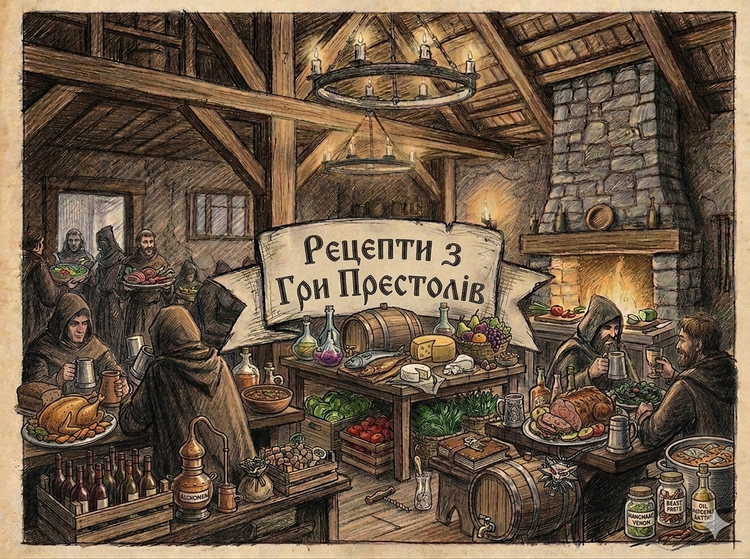 Рцепти з гри престолів