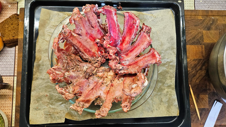 Крок 3. Викладені ребра