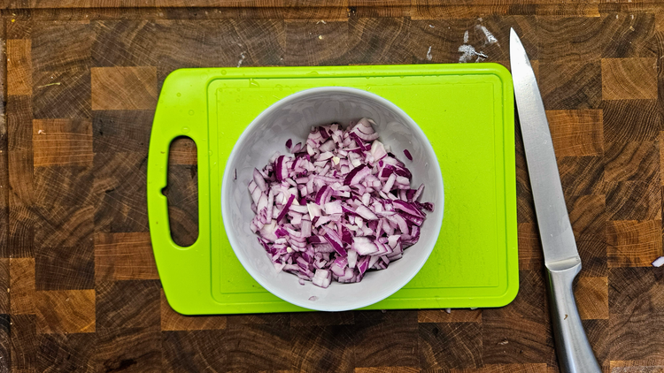 Нарізана цибуля