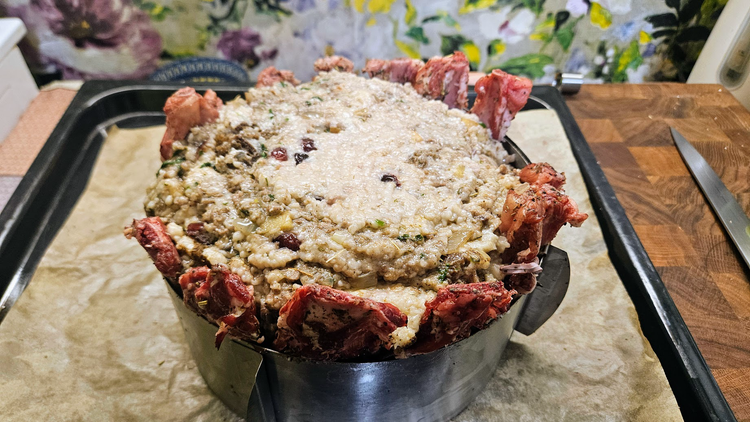 Крок 8. Майже вкладена страва.