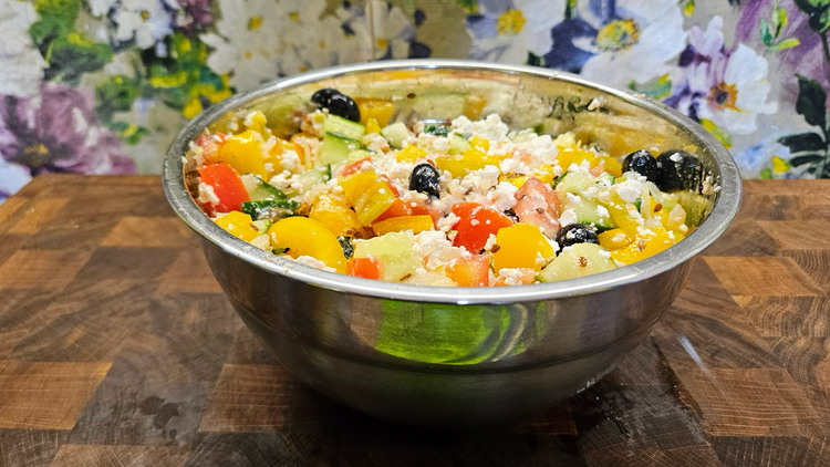 Готова Страва. Майже Грецький салат.